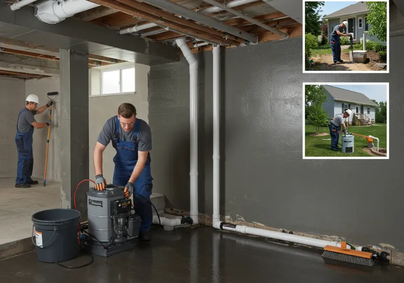 Basement Waterproofing and Flood Prevention process in East Cleveland, TN